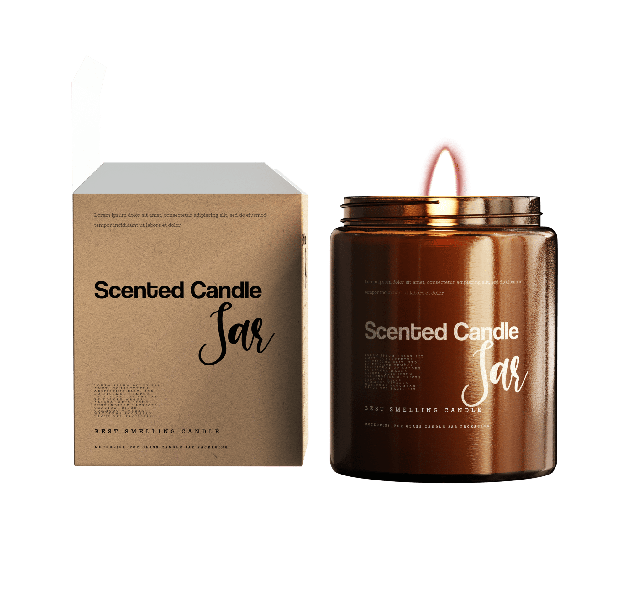 Scented Candle Orange